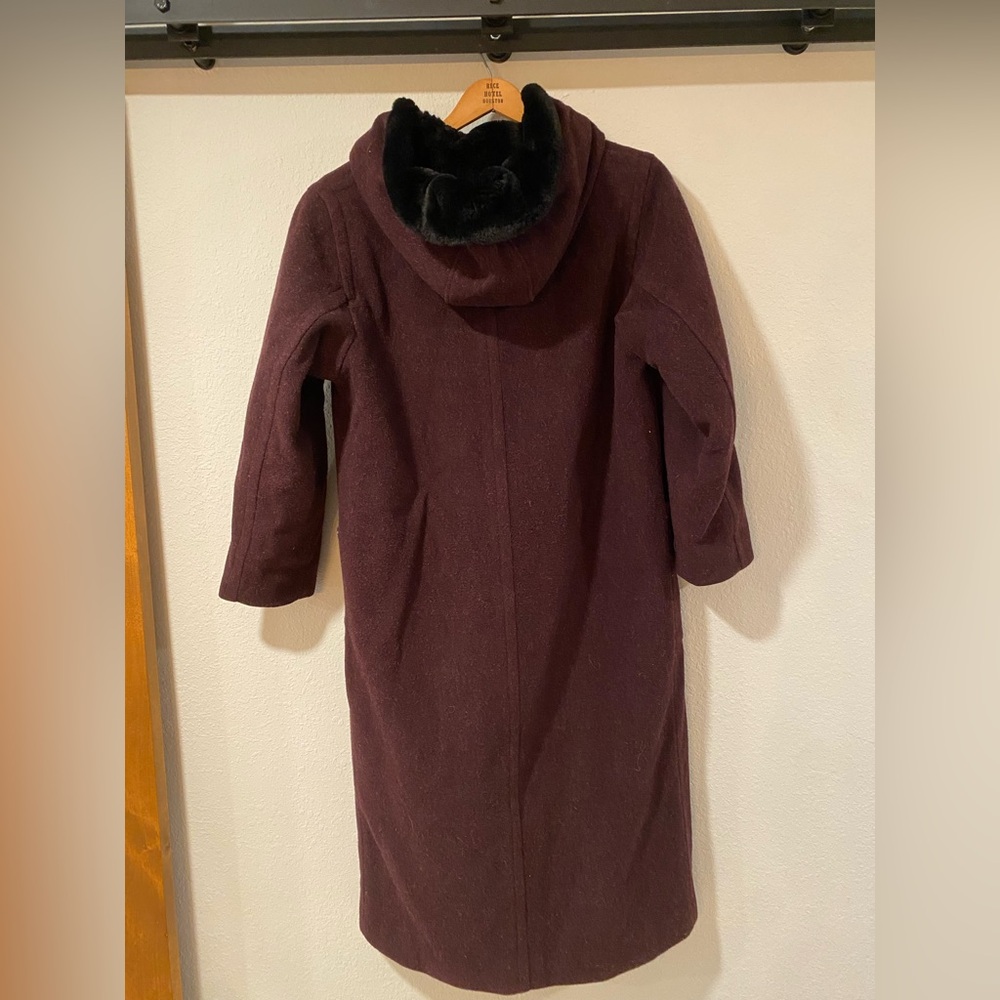 L.L. Bean full length pea coat trench - Picture 4 of 11